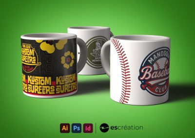 Mugs personnalisés avec l&rsquo;atelier Bums&rsquo;