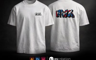 Avec l’atelier Bums, création du t-shirt NWK